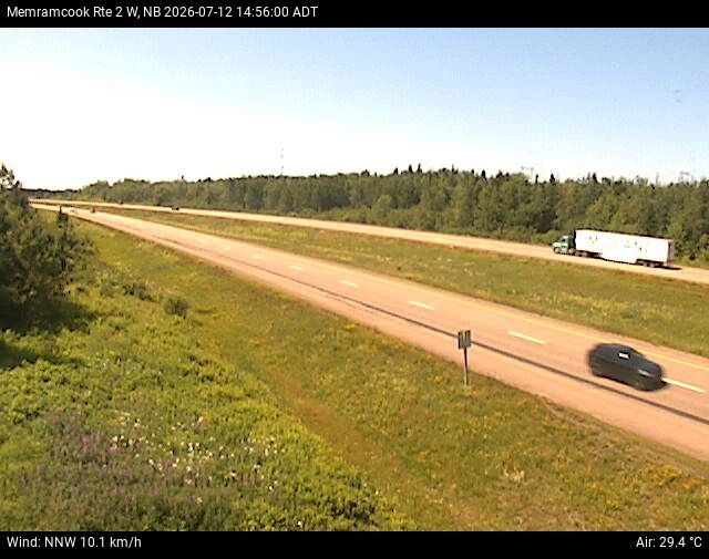 Web Cam image of Memramcook (NB Highway 2)