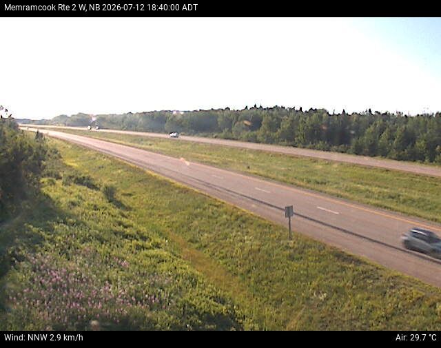 Web Cam image of Memramcook (NB Highway 2)