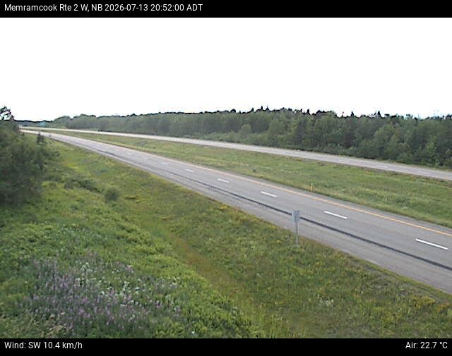Web Cam image of Memramcook (NB Highway 2)