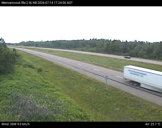 Web Cam image of Memramcook (NB Highway 2)