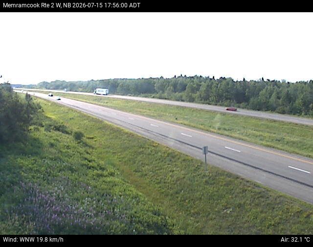 Web Cam image of Memramcook (NB Highway 2)