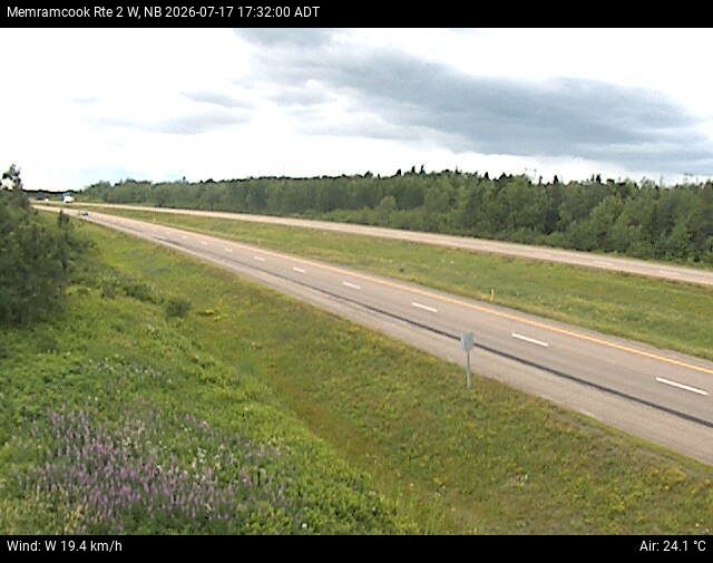 Web Cam image of Memramcook (NB Highway 2)