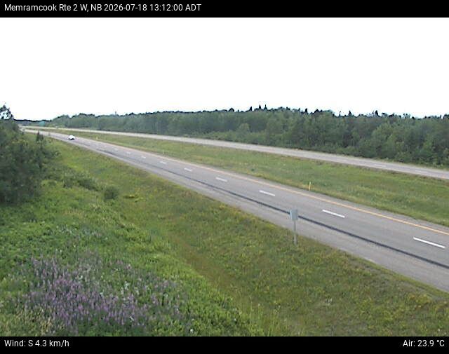 Web Cam image of Memramcook (NB Highway 2)