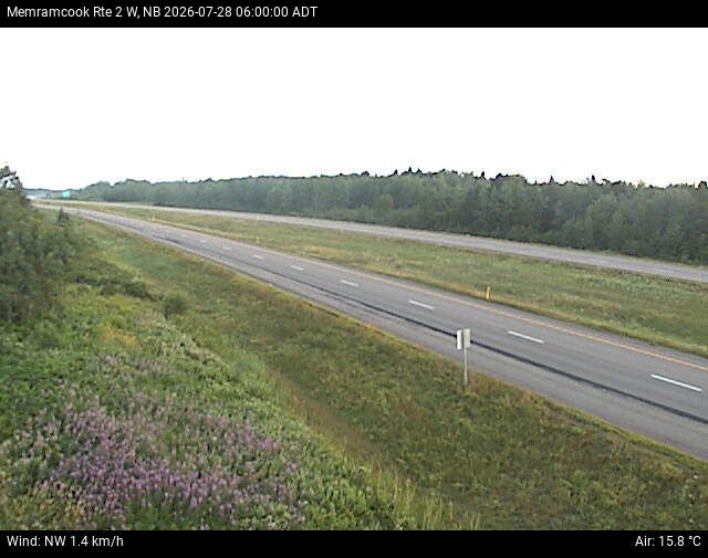 Web Cam image of Memramcook (NB Highway 2)