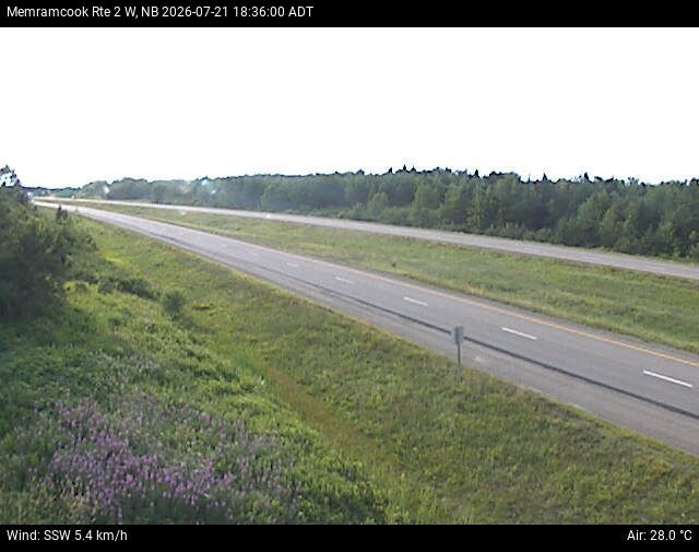 Web Cam image of Memramcook (NB Highway 2)