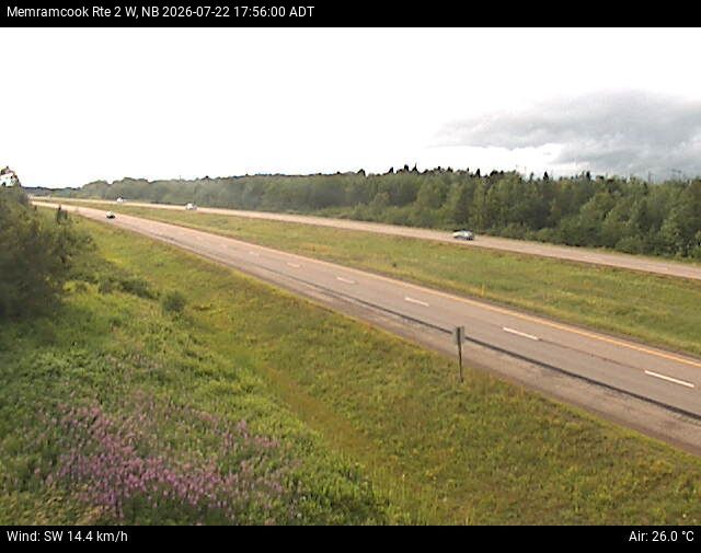 Web Cam image of Memramcook (NB Highway 2)