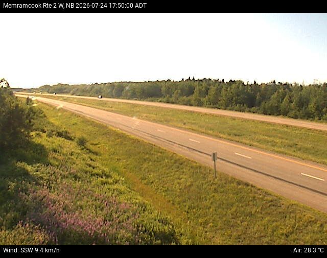 Web Cam image of Memramcook (NB Highway 2)