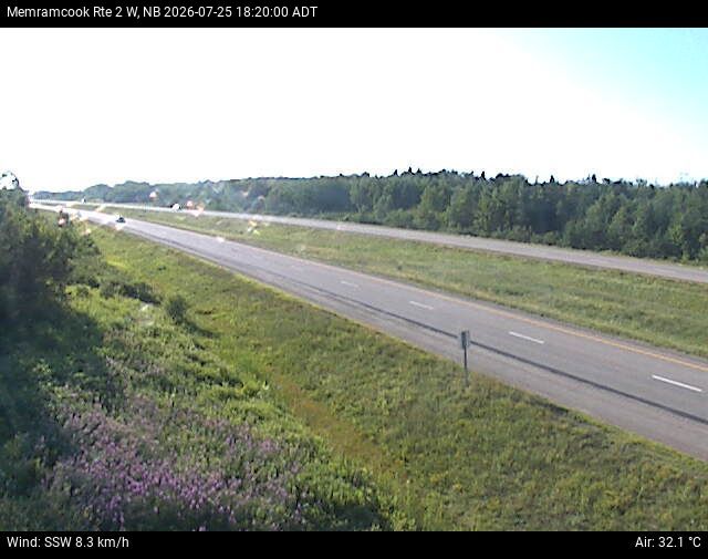 Web Cam image of Memramcook (NB Highway 2)