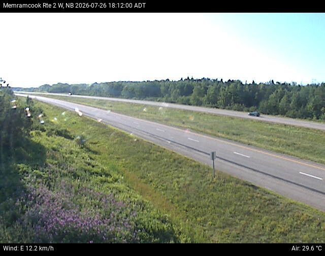 Web Cam image of Memramcook (NB Highway 2)