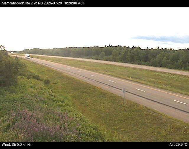 Web Cam image of Memramcook (NB Highway 2)