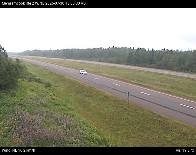 Web Cam image of Memramcook (NB Highway 2)