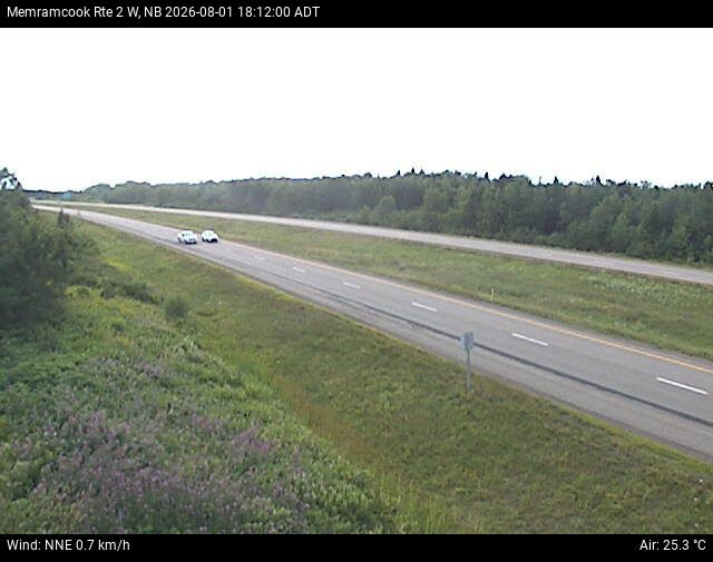 Web Cam image of Memramcook (NB Highway 2)