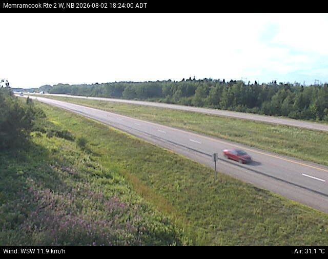 Web Cam image of Memramcook (NB Highway 2)