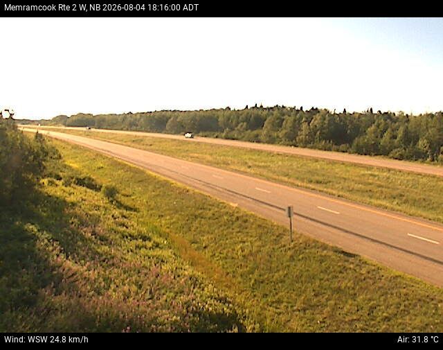 Web Cam image of Memramcook (NB Highway 2)
