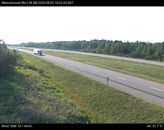 Web Cam image of Memramcook (NB Highway 2)