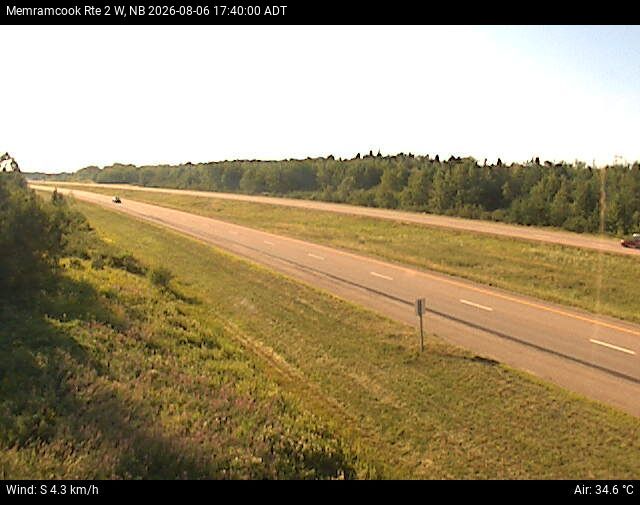 Web Cam image of Memramcook (NB Highway 2)