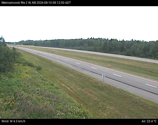 Web Cam image of Memramcook (NB Highway 2)