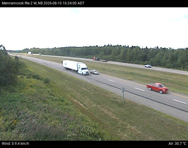 Web Cam image of Memramcook (NB Highway 2)