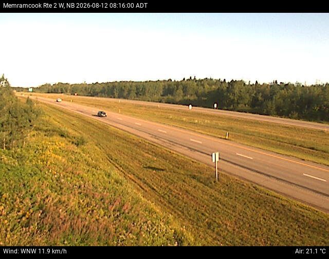 Web Cam image of Memramcook (NB Highway 2)