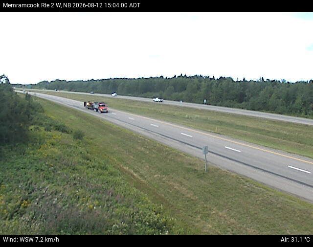 Web Cam image of Memramcook (NB Highway 2)