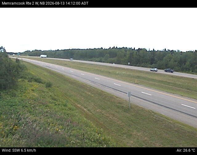 Web Cam image of Memramcook (NB Highway 2)