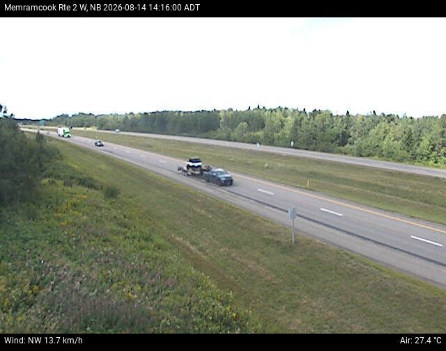 Web Cam image of Memramcook (NB Highway 2)