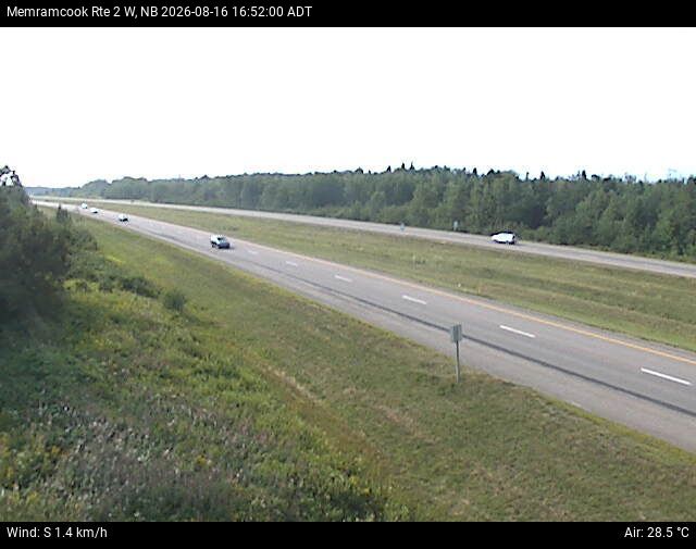 Web Cam image of Memramcook (NB Highway 2)
