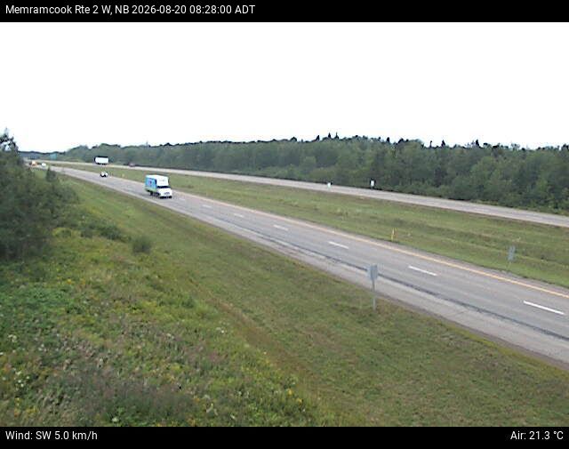 Web Cam image of Memramcook (NB Highway 2)