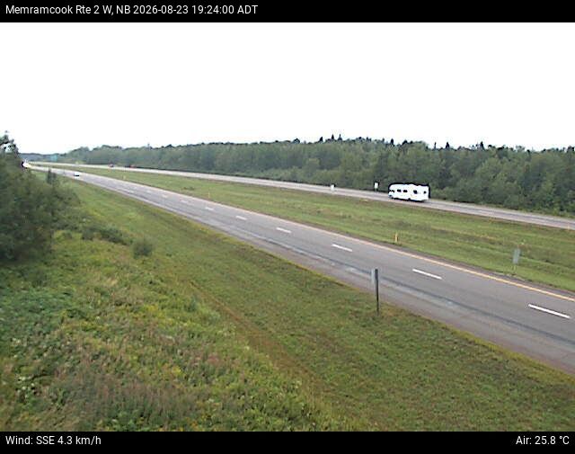 Web Cam image of Memramcook (NB Highway 2)