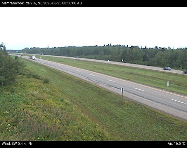 Web Cam image of Memramcook (NB Highway 2)