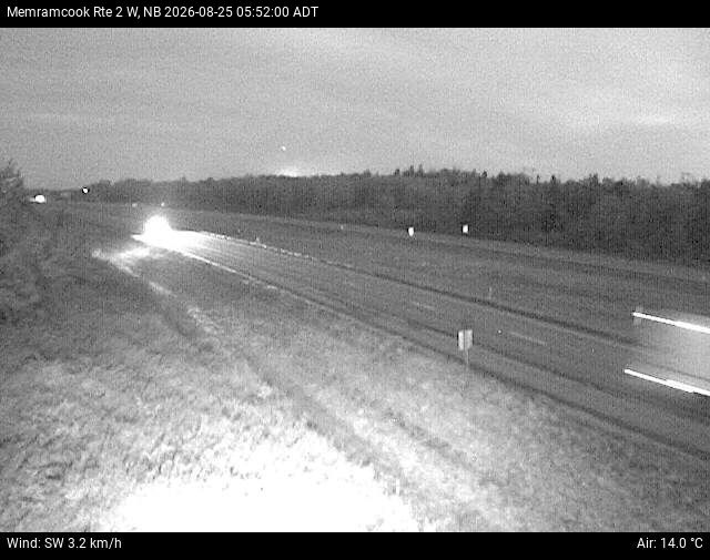 Web Cam image of Memramcook (NB Highway 2)