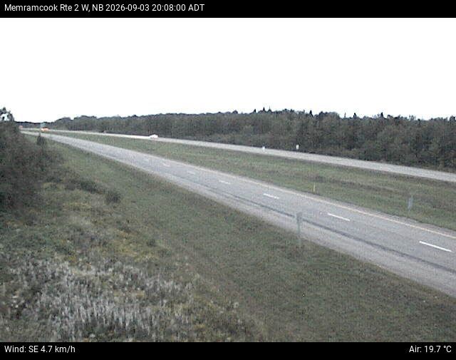 Web Cam image of Memramcook (NB Highway 2)