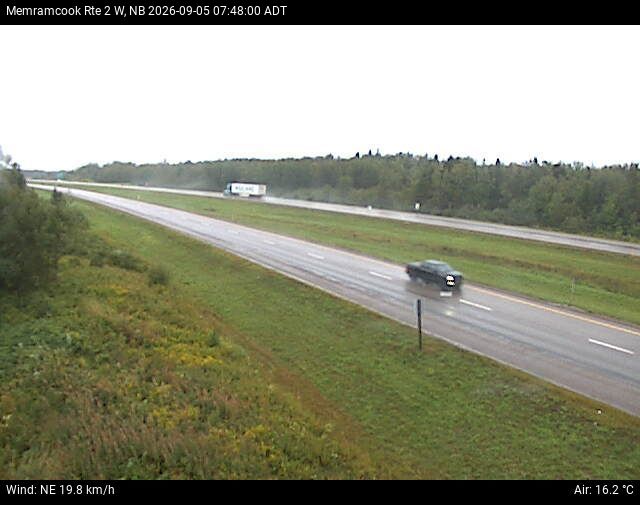 Web Cam image of Memramcook (NB Highway 2)