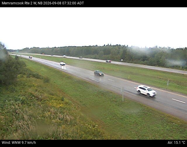 Web Cam image of Memramcook (NB Highway 2)