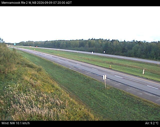 Web Cam image of Memramcook (NB Highway 2)
