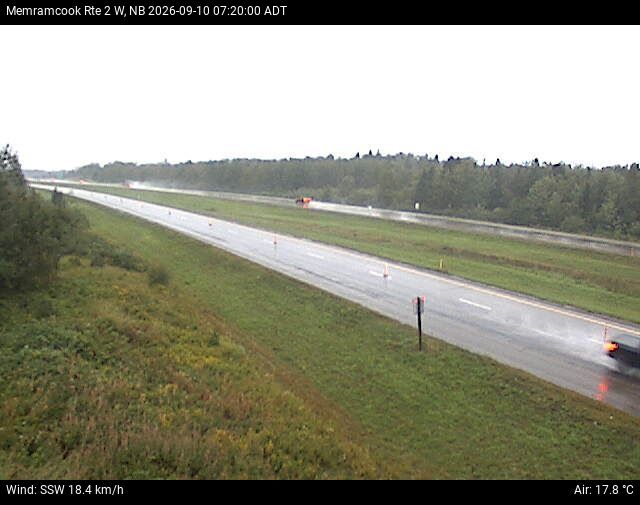 Web Cam image of Memramcook (NB Highway 2)