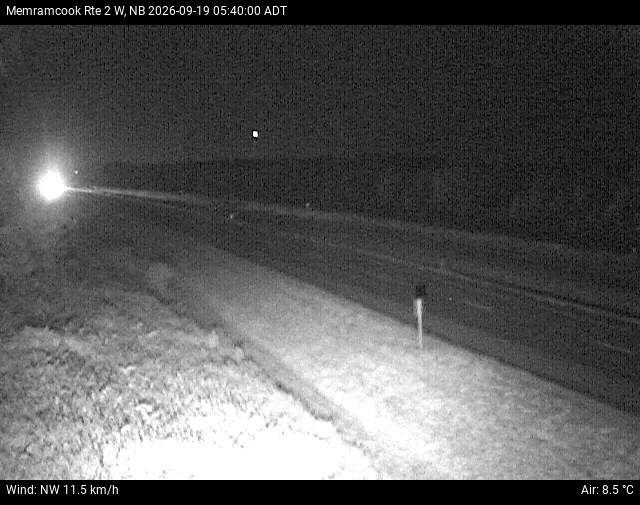 Web Cam image of Memramcook (NB Highway 2)