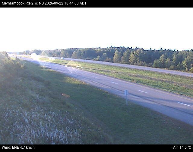 Web Cam image of Memramcook (NB Highway 2)