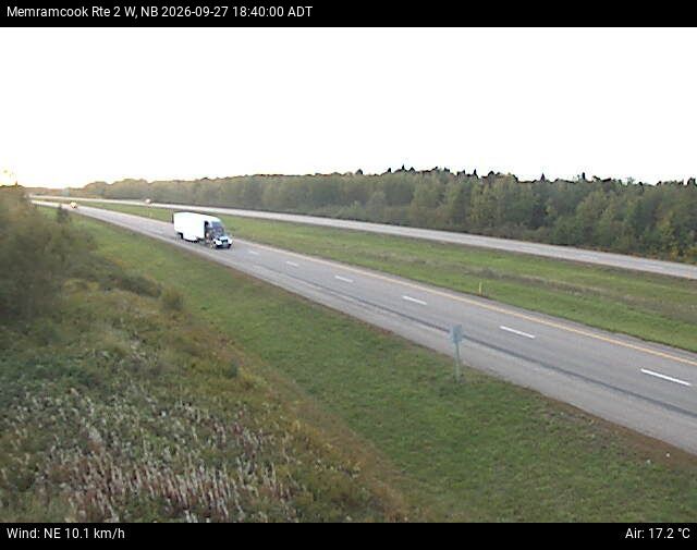 Web Cam image of Memramcook (NB Highway 2)