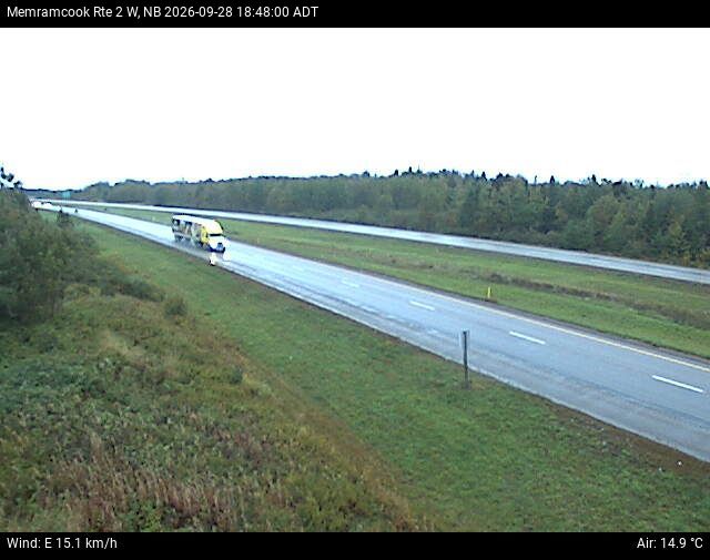 Web Cam image of Memramcook (NB Highway 2)