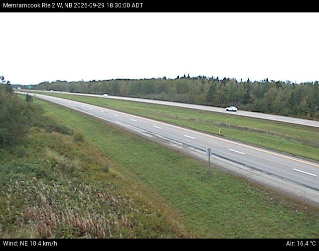 Web Cam image of Memramcook (NB Highway 2)