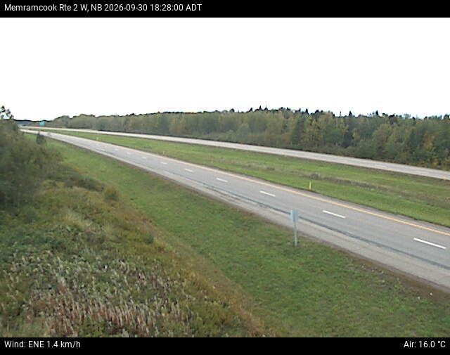 Web Cam image of Memramcook (NB Highway 2)