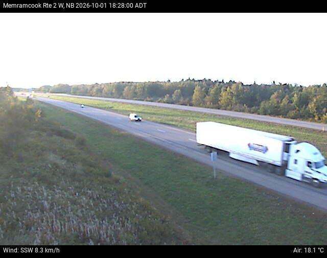 Web Cam image of Memramcook (NB Highway 2)