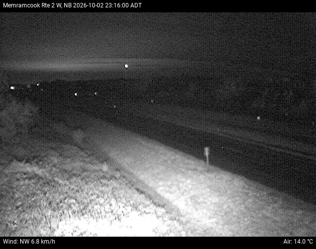 Web Cam image of Memramcook (NB Highway 2)
