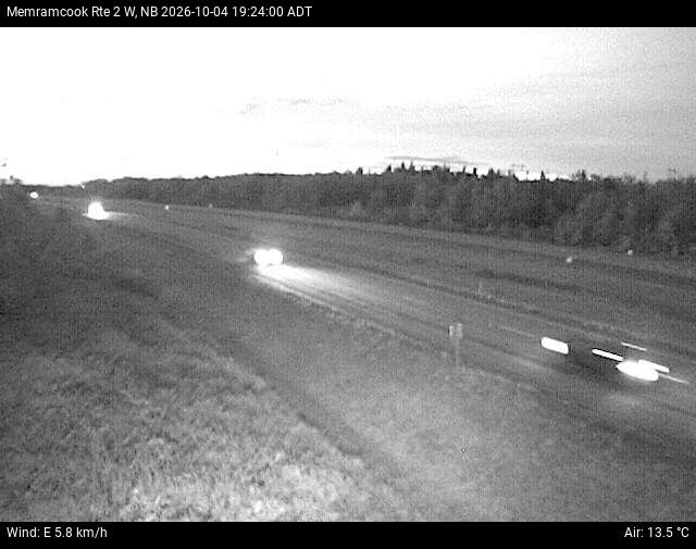 Web Cam image of Memramcook (NB Highway 2)