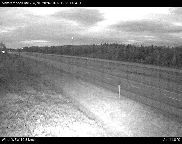 Web Cam image of Memramcook (NB Highway 2)