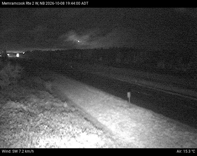 Web Cam image of Memramcook (NB Highway 2)