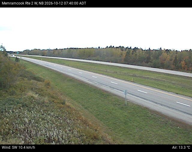 Web Cam image of Memramcook (NB Highway 2)