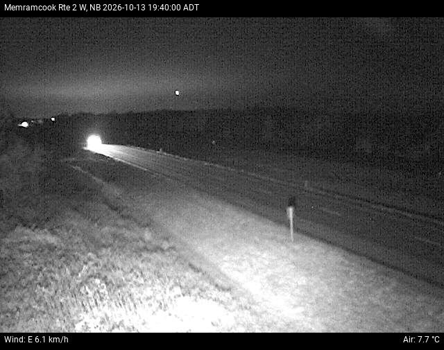 Web Cam image of Memramcook (NB Highway 2)
