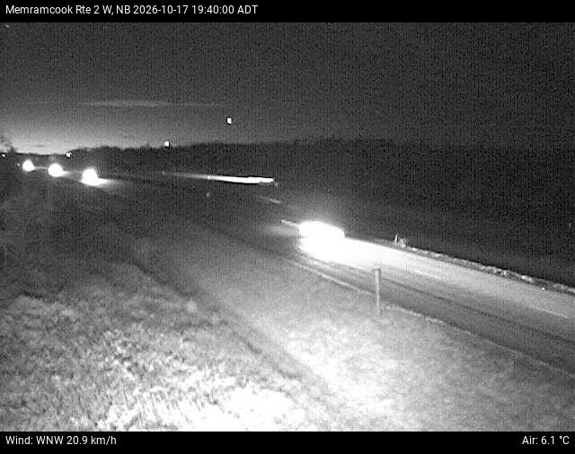 Web Cam image of Memramcook (NB Highway 2)